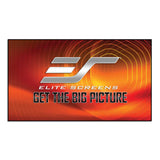 Elite Screens AR92DHD5 - 92 Inches Edge Free Cine Grey 5D Ambient Light Rejection 4K/8K UHD Fixed Frame Home Theatre Projection Screen  - (16:9)