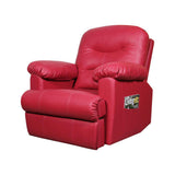 Matinee Recliner - Motorised Recliner with Leatherite Finish (Red/ Grey/ Black/ Brown)