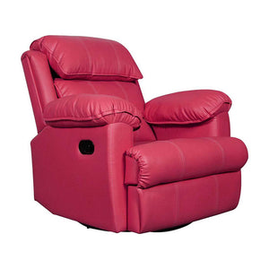 Philip Recliner- Motorised  with Leatherette Finish (Pink)