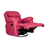 Philip Recliner- Motorised  with Leatherette Finish (Pink)