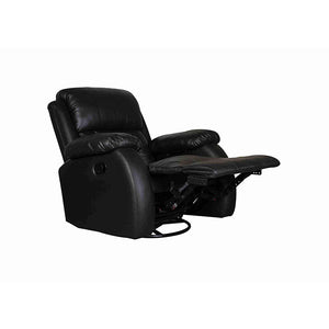 Axman Recliner- Motorised with Leatherette Finish (Black/Brown/Dark Brown)