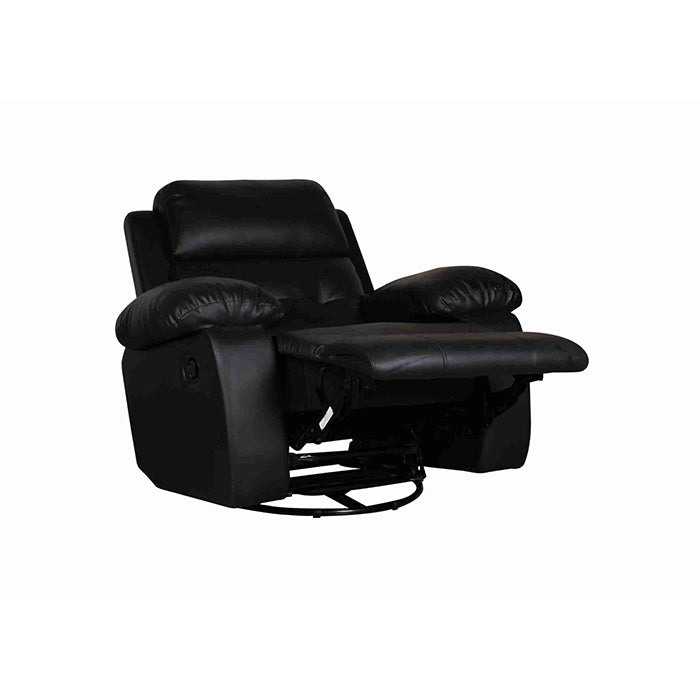 Black best sale recliner chair