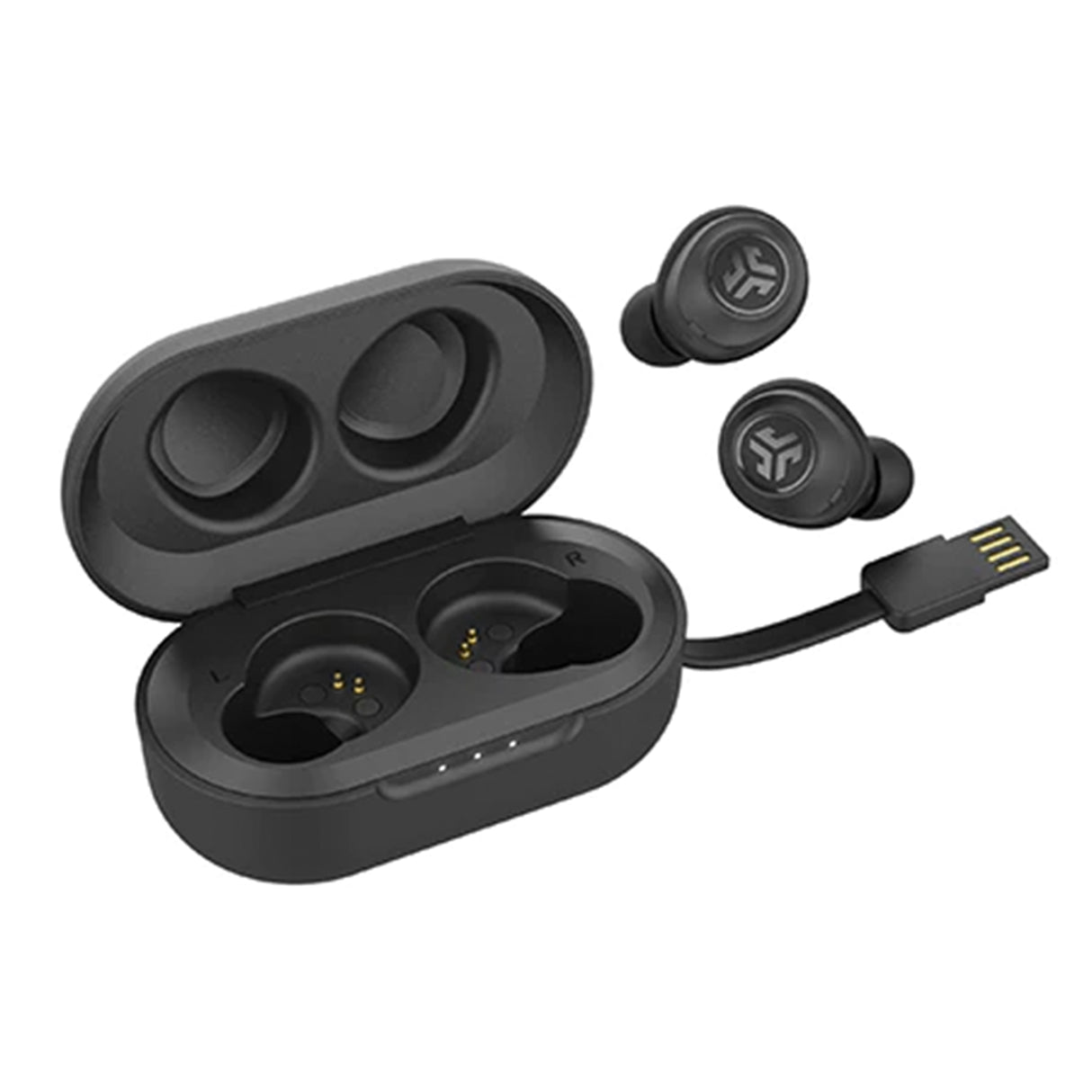 JLAB JBUDS Air True - True Wireless Earbuds (IP66 Sweat & Water Resistant) (Black)