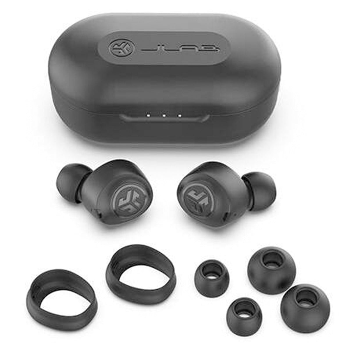 JLAB JBUDS Air True - True Wireless Earbuds (IP66 Sweat & Water Resistant) (Black)