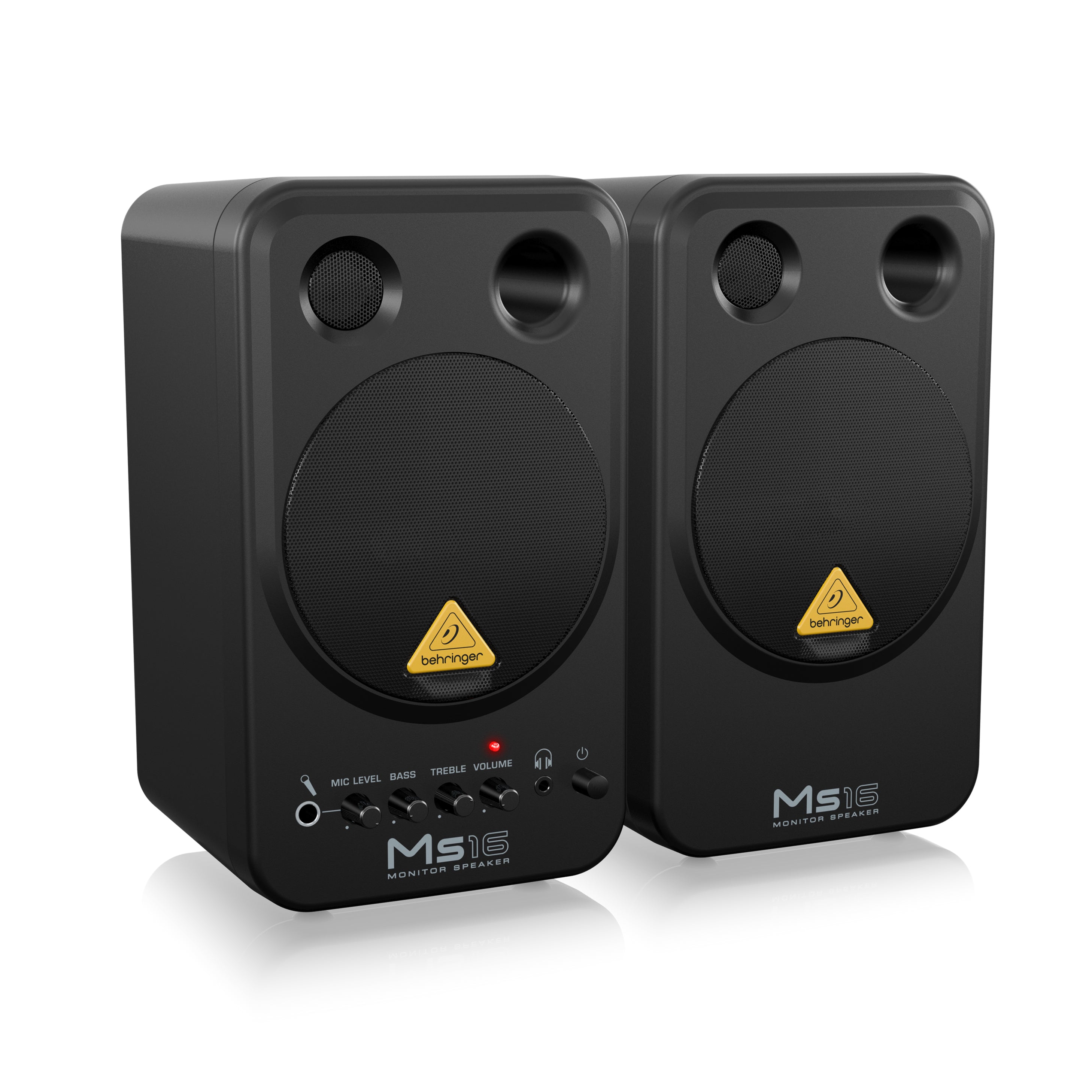 Behringer MS16 - Active Stereo Monitor Speaker (Pair) – AV Shack