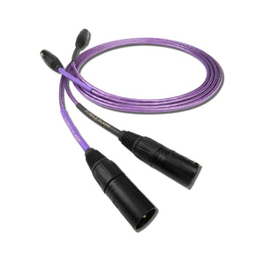 Nordost Purple Flare RCA Interconnect Cables/ Subwoofer Cables Pair (1.0 Meters)