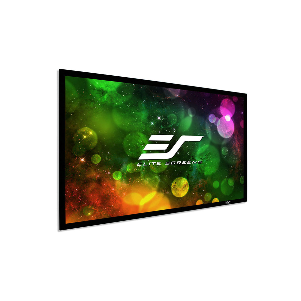 Elite Screens SB100WH2 - 100 Inches Sable Frame B2 Series 3D 4K/8K UHD Fixed Frame Home Theatre Projection Screen  - CineWhite (16:9)