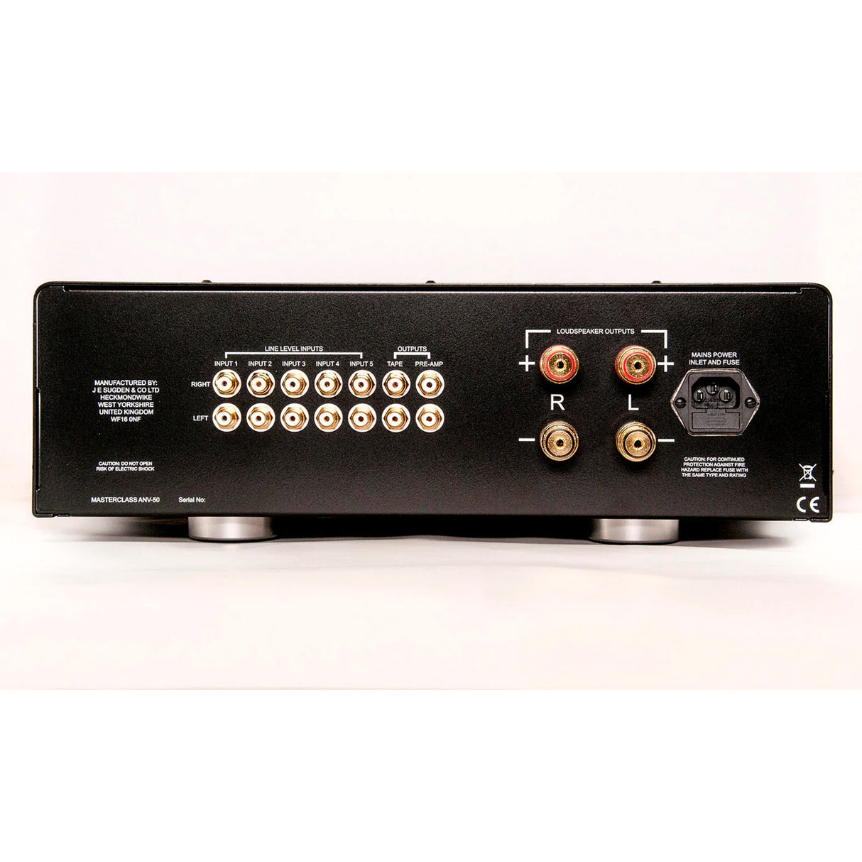 Sugden Master Class ANV-50 - Stereo Integrated Amplifier (Class A Amp)