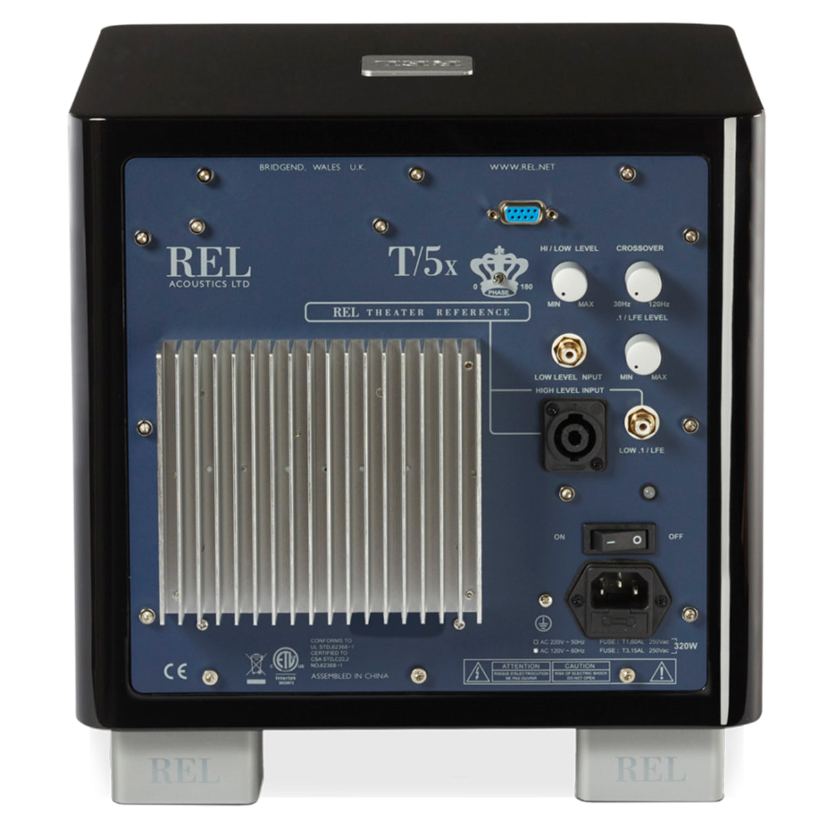 REL T/5x - 8 Inches Sealed Active Subwoofer