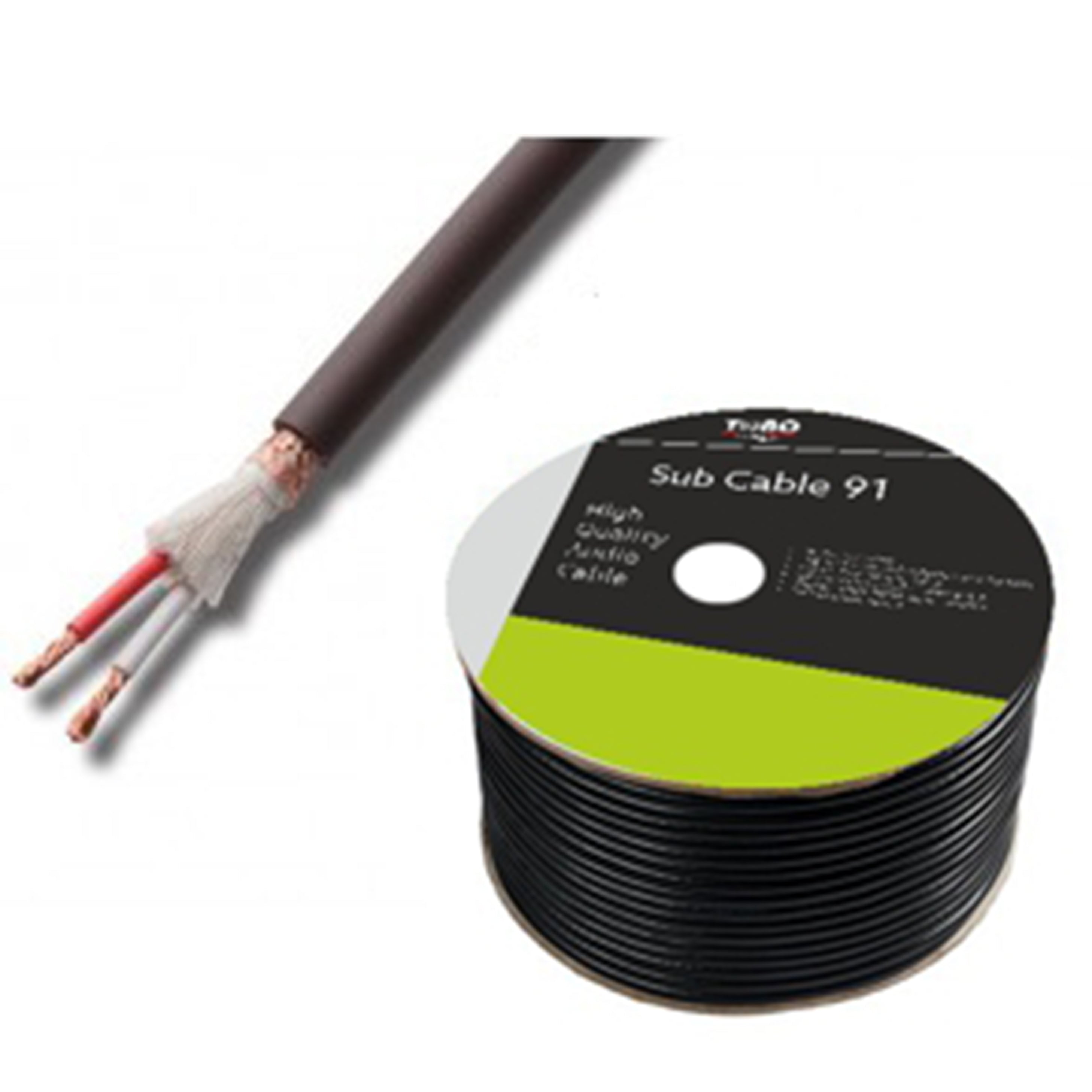 Tono Subcable 91 Subwoofer Cable (91 Meter Spool) – AV Shack