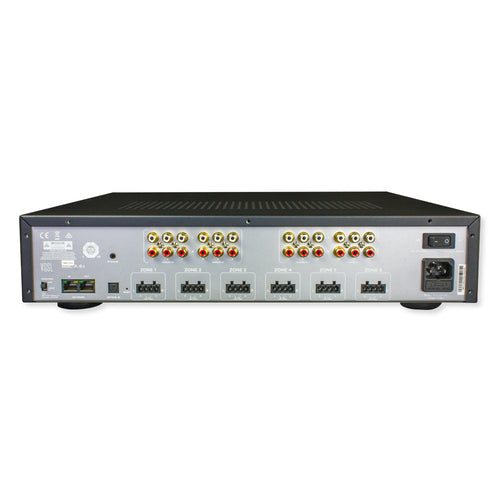VSSL A.6x Stereo amplifier with 6 Zones Multi Zone Functionality