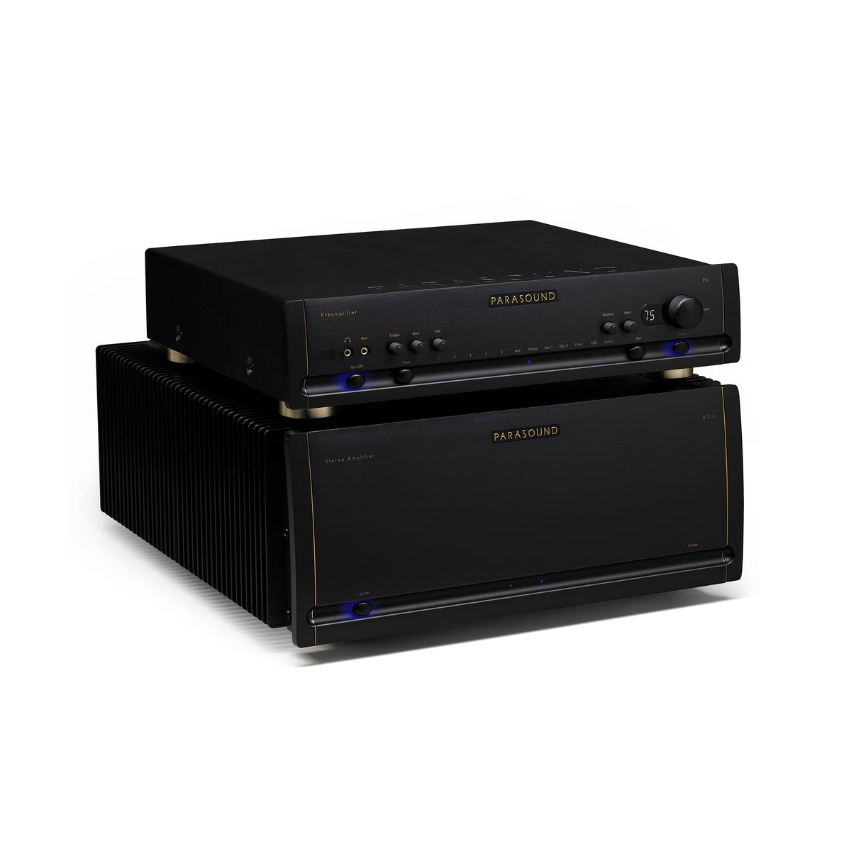 Parasound Halo A21+ Stereo Power Amplifier (Black)