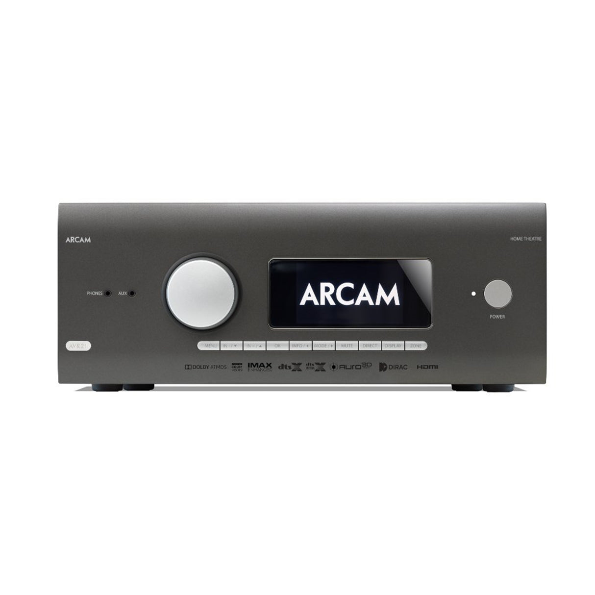 Arcam AVR21 - HDMI 2.1 Class AB 16 Channel Dolby Atmos 8K AV Receiver