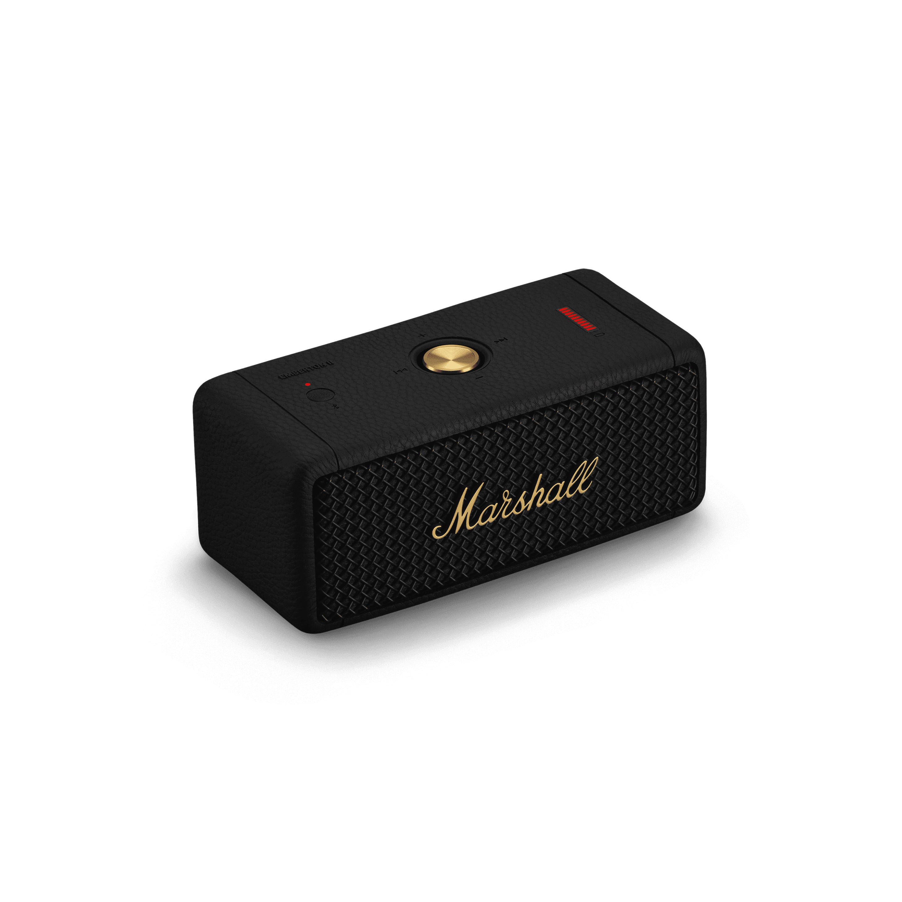 Marshall Emberton II - Portable Bluetooth Speaker (Black & Brass ...