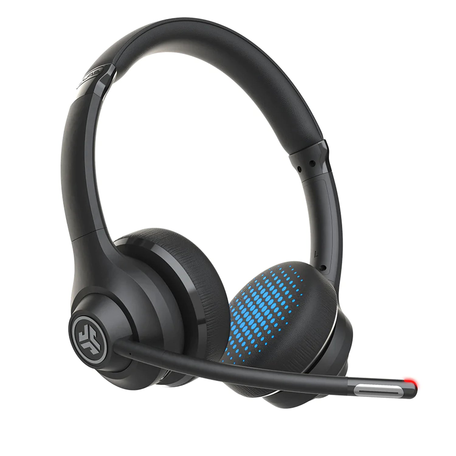 JLAB Go Work Wireless On-Ear Headset with Mic (Black) – AV Shack