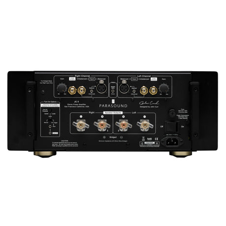 Parasound JC5 Halo - 2 Channel Stereo Power Amplifier (Black)