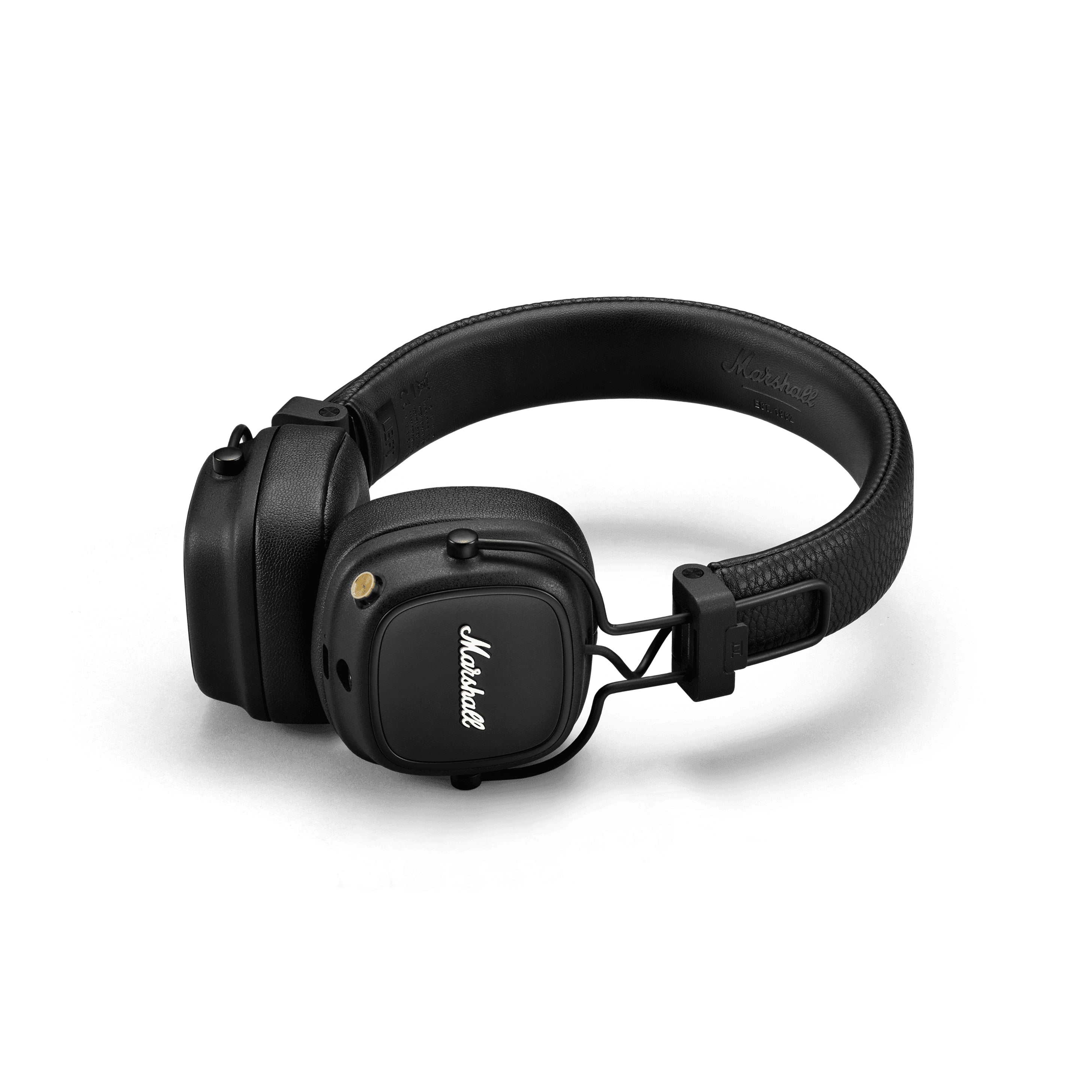 Marshall Major IV ブラック Marhsall Major IV - On Ear Wireless Headphone with Mic (Black
