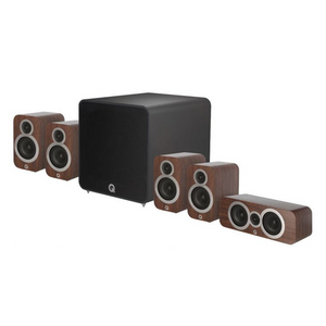 Q Acoustics Q 3010i + 3090CI + QB12 Cinema Pack - 5.1 Speaker Package (Bundle Pack)(Walnut)