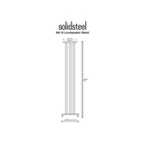 SolidSteel NS-10 - Hi-Fi Speaker Stands (Height 1020mm) (Pair)