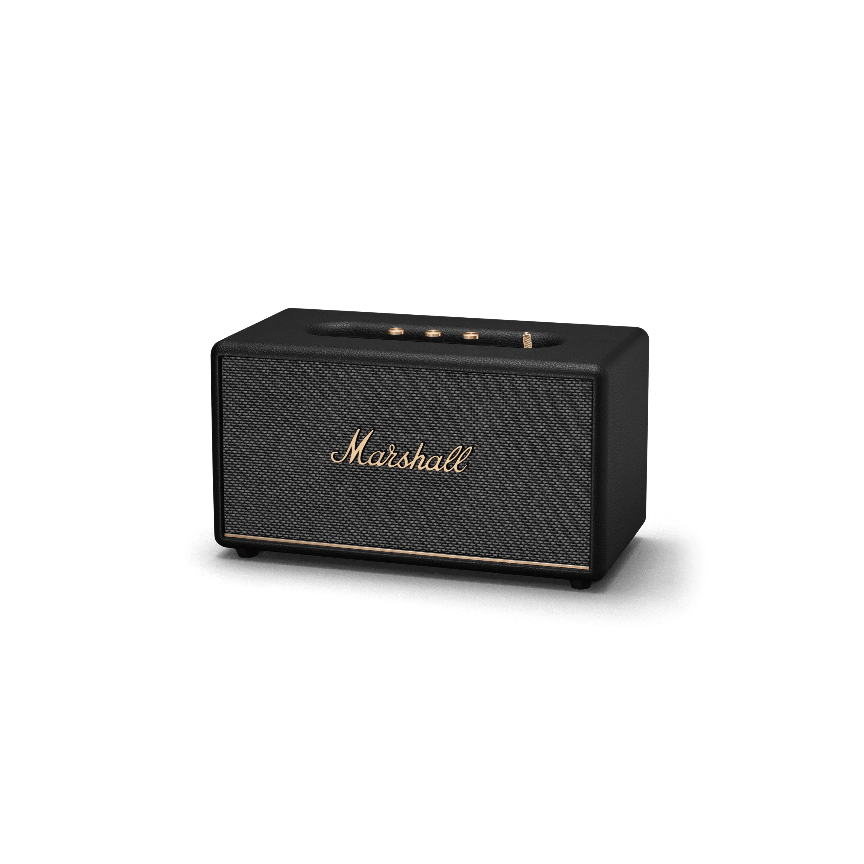 Marshall Stanmore III Bluetooth Wireless Speaker – Black, Portable With 3.5mm & RCA Inputs