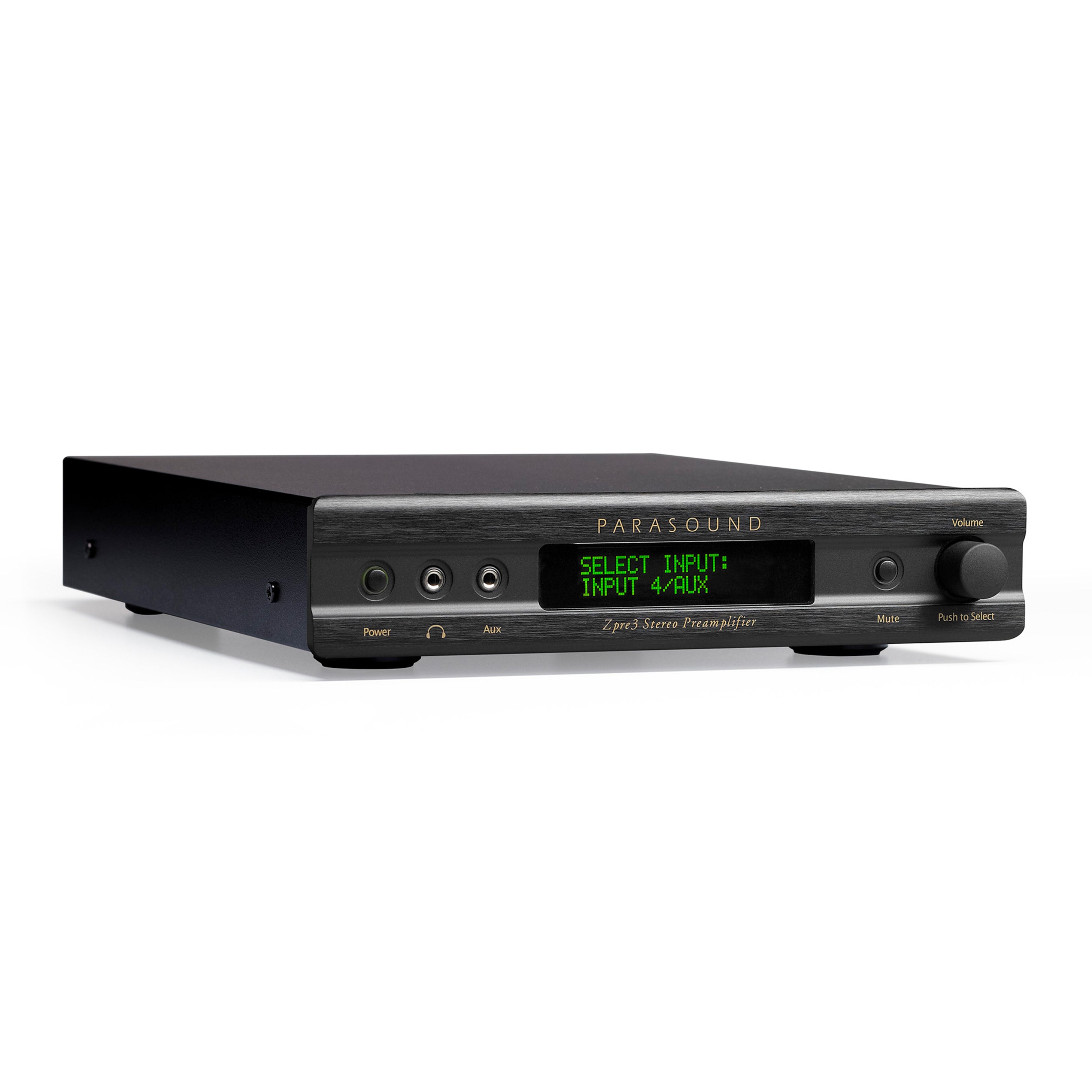 Parasound Zpre 3 - Stereo Pre-Amplifier (Black) – AV Shack