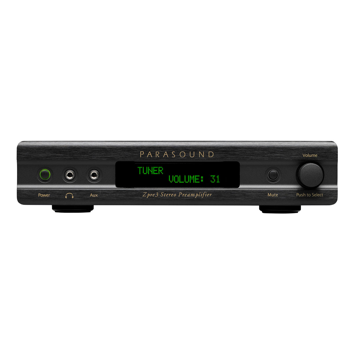 Parasound Zpre 3 - Stereo Pre-Amplifier (Black)